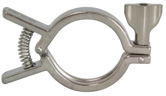 3" Single Pin Squeeze Clamp - 304S